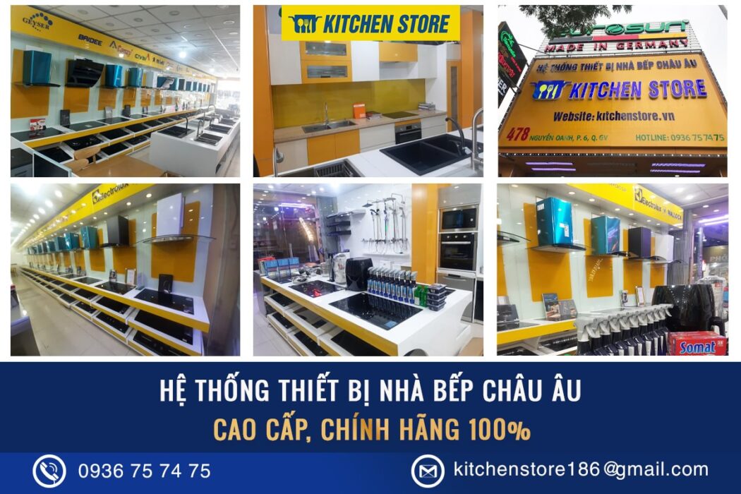 kinh doanh thiết bị bếp bếp điện từ kitchen store