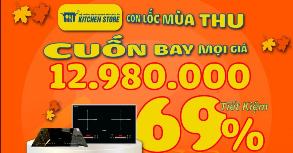 Kitchen Store ưu đãi mùa thu