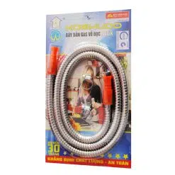 Dây dẫn gas vỏ bọc Inox Hàn Quốc Koshudo