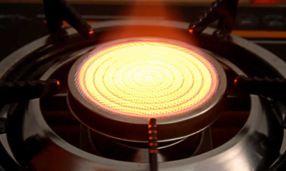 Ngọn lửa bếp gas hồng ngoại