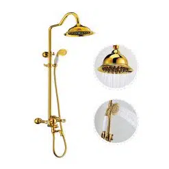 Cây sen tắm nóng - lạnh đồng thau I-1004