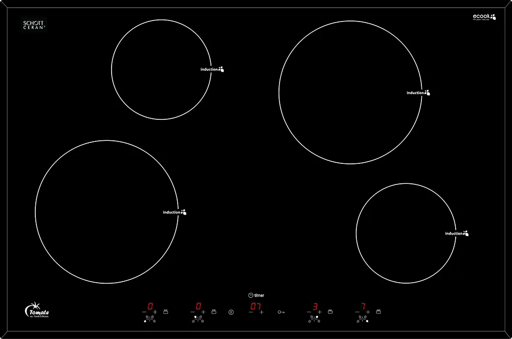 Bếp từ đôi Tomate TOM 04IP