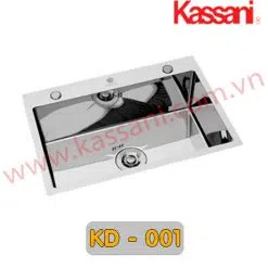Chậu rửa inox 1 hố Kassani KD-001