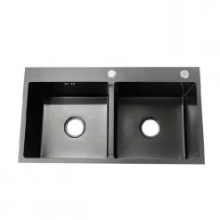 Chậu rửa chén I-Royal IR-8245D Nano