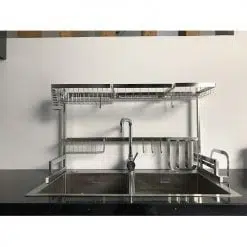 Kệ úp chén trên bồn rửa size 85cm