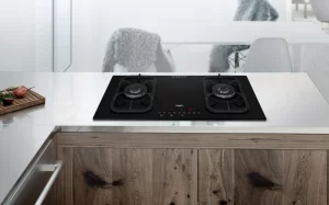 kích thước bếp ga âm đôi