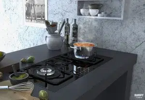 Bếp ga âm kích thước bao nhiêu