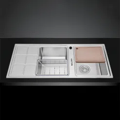 Chậu rửa chén Malloca MS 8815L