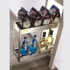 Giá gia vị inox hộp Eurogold EU1220 (EUB4520)