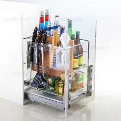 Giá gia vị inox nan vuông Eurogold ERO2040B2