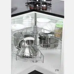 Mâm xoay inox nan dẹt mở toàn phần - 360° Eurogold EVR360C