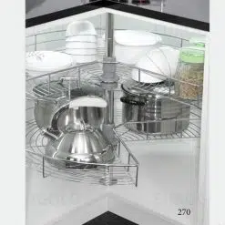 Mâm xoay inox 304 nan mở 3/4 - 270° Eurogold EP270A (EXT27080)