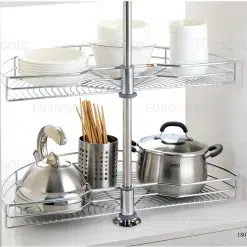 Mâm xoay inox 304 nan mở 1/2 - 180° Eurogold EP180C (EXT18070)