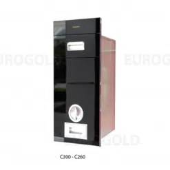 Thùng gạo gương (Đen - Bạc - Trắng Sữa) Eurogold C260