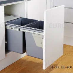 Thùng rác gắn cánh âm tủ Eurogold BL300 (EBL300)