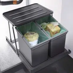 Thùng rác âm tủ cao cấp Eurogold E008 (ERT108)