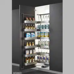 Tủ kho inox hộp cánh mở phay xước mờ Eurogold MX0645 (EMX10645)