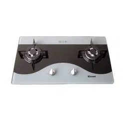 Bếp gas âm Rinnai RVB-212BG(CW)