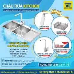 Chậu rửa chén I-Royal IR-10048C