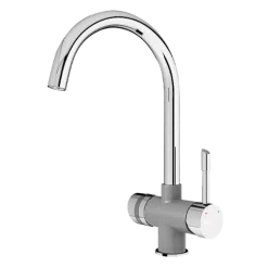 Vòi rửa bát ba đường nước RO Trim-Water Grey