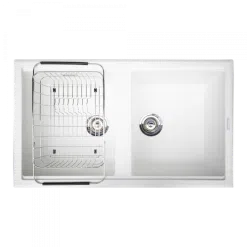 Chậu rửa chén Konox Phoenix 860 White Silver