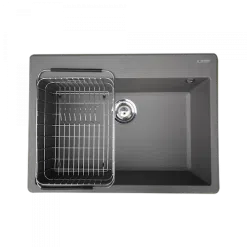 Chậu rửa chén Konox Ruvita 680 Grey