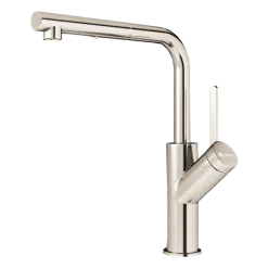 Vòi rửa bát rút dây Konox Artan Nickel