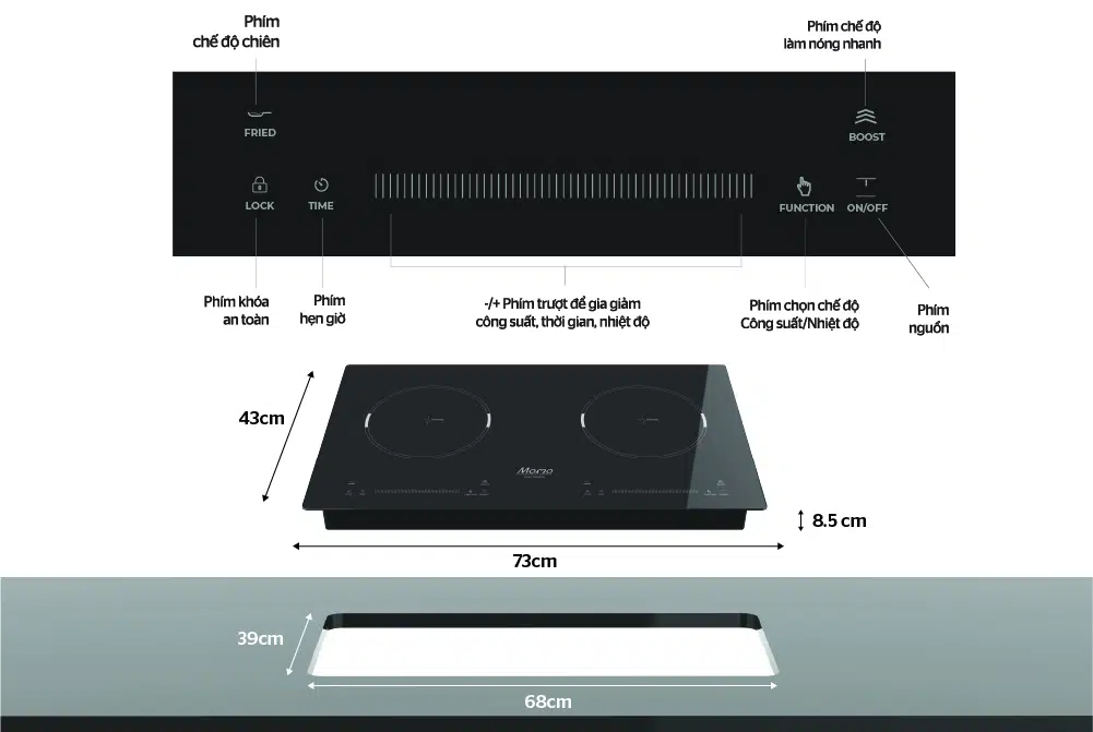 Bếp điện từ MAMA MMB9205