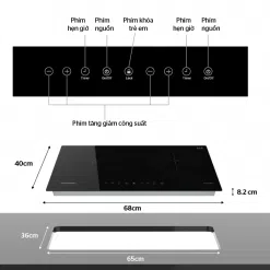 Bếp điện từ Sunhouse SHB8100
