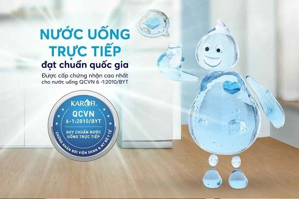 Máy lọc nước không tủ Karofi KT-KT80