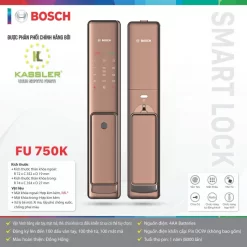 Khoá vân tay Bosch FU 750K