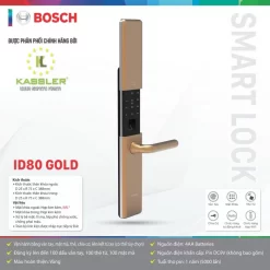 Khoá vân tay Bosch ID80 Gold