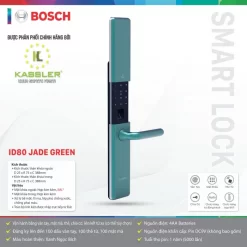 Khoá vân tay Bosch ID80 Jade Green