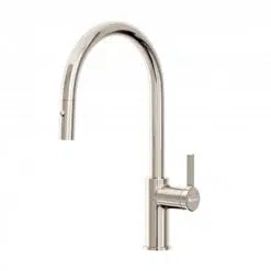 Vòi rửa bát dây rút Konox Alto Nickel