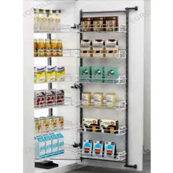 Tủ kho inox nan dẹt 6 tầng cánh mở Eurogold EPL80645 (EKD12645)