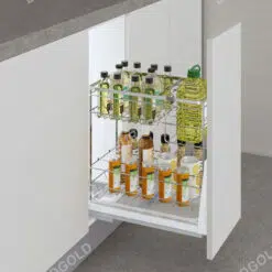 Giá dao thớt inox mờ nan dẹt Eurogold EP2220 (EPD4620VX)