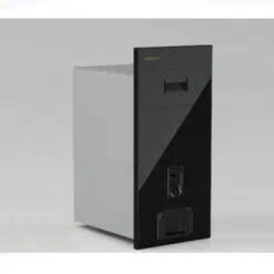 Thùng gạo mặt gương màu đen Eurogold B309 (GB309B)