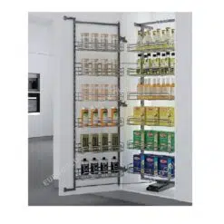 Tủ đồ khô inox 304 nan Oval 4 tầng EPV1445 – Eurogold (EKO13445)