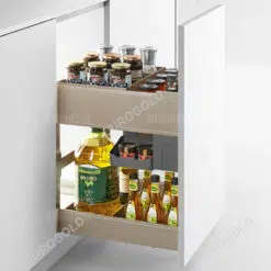 Giá dao thớt, chai lọ inox Eurogold EUM2030