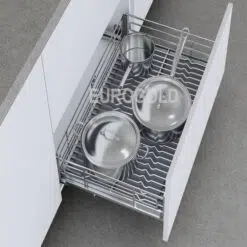 Giá xoong nồi inox 304 nan Oval EPV6060F – Eurogold (EP07360VX)