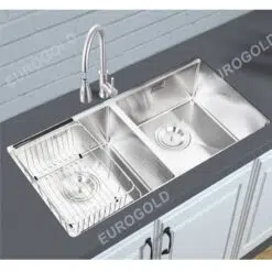 Chậu rửa bát inox 304 Eurogold EUS98746
