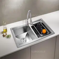 Chậu rửa bát inox 304 Eurogold EUP18248