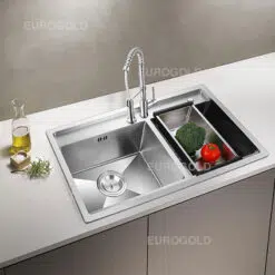 Chậu rửa bát inox 304 Eurogold EUP28248