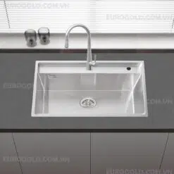Chậu rửa bát inox 304 Eurogold EUS55848