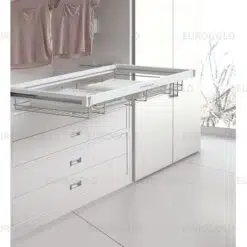 Rổ để đồ gấp, ray giảm chấn Eurogold EVA370