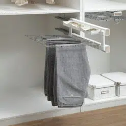 Giá vắt quần âu kết hợp để trang sức, ray giảm chấn Eurogold EVA400