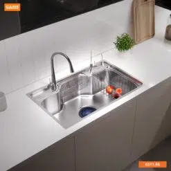 Chậu rửa chén 1 hố to Garis GS11.80