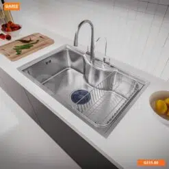 Chậu rửa chén 1 hố to Garis GS15.80