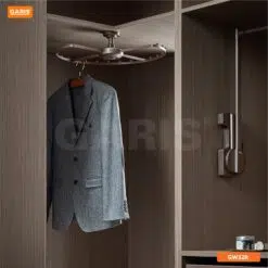 Giá xoay, treo góc tủ quần áo, 1 tầng Garis GW32R