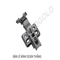 Bản lề kính SS304 thẳng Eurogold WG01 (EWG101)